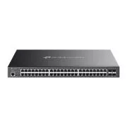 TP-Link SG3452XMPP Omada 48-Port Gigabit und 4-Port 10GE SFP  L2  managed Switch mit 40 PoE  Ports und 8 PoE   Ports