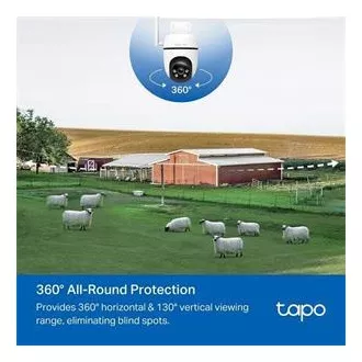 TP-Link Tapo C501GW - Outdoor 4G LTE Schwenk-Neige-Kamera, LTE/LAN, 2MP (1920x1080) 122°, ONVIF