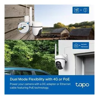 TP-Link Tapo C501GW - Outdoor 4G LTE Schwenk-Neige-Kamera, LTE/LAN, 2MP (1920x1080) 122°, ONVIF