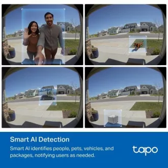 TP- Link Tapo D235 Videokamera mit Türklingel