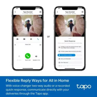 TP- Link Tapo D235 Videokamera mit Türklingel