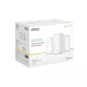 TP-Link Deco BE65(3er-Pack) BE9300 Tri-Band Mesh WiFi 7 System für das ganze Haus, 4x 2.5GLAN, USB, 2.4/5/6GHz, HomeShi TP-Link Deco BE65(3er-Pack) BE9300 Tri-Band Mesh WiFi 7 System für das ganze Haus, 4x 2.5GLAN, USB, 2.4/5/6GHz, HomeShi