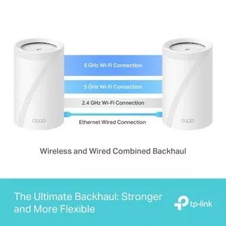 TP-Link Deco BE65(3er-Pack) BE9300 Tri-Band Mesh WiFi 7 System für das ganze Haus, 4x 2.5GLAN, USB, 2.4/5/6GHz, HomeShi TP-Link Deco BE65(3er-Pack) BE9300 Tri-Band Mesh WiFi 7 System für das ganze Haus, 4x 2.5GLAN, USB, 2.4/5/6GHz, HomeShi