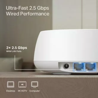 TP-Link Deco BE25(1-Pack) - BE3600 Mesh WiFi 7 System für den ganzen Haushalt TP-Link Deco BE25(1-Pack) - BE3600 Mesh WiFi 7 System für den ganzen Haushalt