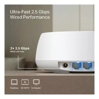 TP-Link Deco BE25(1-Pack) - BE3600 Mesh WiFi 7 System für den ganzen Haushalt TP-Link Deco BE25(1-Pack) - BE3600 Mesh WiFi 7 System für den ganzen Haushalt