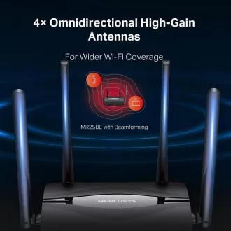 Mercusys MR25BE Dualband Wi-Fi 7 Router BE3600