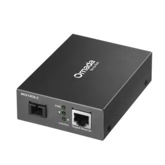 TP-Link MC212CS-2 Omada Gigabit-WDM-Medienkonverter TP-Link MC212CS-2 Omada Gigabit-WDM-Medienkonverter