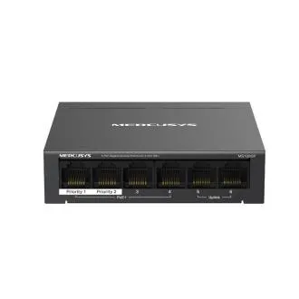 Mercusys MS106PG 6-Port-Tisch-Switch 100/1000 Mbit/s mit 4 PoE -Ports Mercusys MS106PG 6-Port-Tisch-Switch 100/1000 Mbit/s mit 4 PoE -Ports