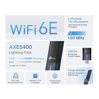 TP-Link Archer TBE230UH – Dualband-USB-WLAN-Adapter Wi-Fi 7 Mini TP-Link Archer TBE230UH – Dualband-USB-WLAN-Adapter Wi-Fi 7 Mini