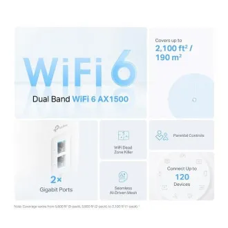 TP-Link Deco PX10 (2er-Pack) – AX1500 AV1000 Mesh-WLAN-6-System für Smart Homes (2er-Pack) TP-Link Deco PX10 (2er-Pack) – AX1500 AV1000 Mesh-WLAN-6-System für Smart Homes (2er-Pack)
