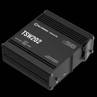 Teltonika PoE L2 Managed Switch 8 10/100/1000, 2x SFP - TSW202 Teltonika PoE L2 Managed Switch 8 10/100/1000, 2x SFP - TSW202