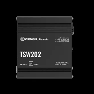 Teltonika PoE L2 Managed Switch 8 10/100/1000, 2x SFP - TSW202 Teltonika PoE L2 Managed Switch 8 10/100/1000, 2x SFP - TSW202