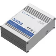 Teltonika PoE  Unmanaged Switch 8, 10/100/1000, 2x SFP Anschlüsse - TSW200