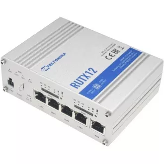 Teltonika Dual LTE Cat 6 Industrieller Mobilfunk-Router - RUTX12