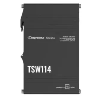 Teltonika GIGABIT DIN-RAIL ETHERNET SWITCH - TSW114 Teltonika GIGABIT DIN-RAIL ETHERNET SWITCH - TSW114