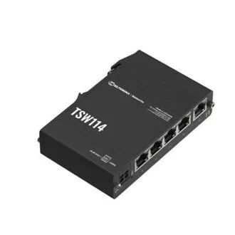 Teltonika GIGABIT DIN-RAIL ETHERNET SWITCH - TSW114 Teltonika GIGABIT DIN-RAIL ETHERNET SWITCH - TSW114