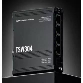 Teltonika ETHERNET DIN-Schienen Schalter - TSW304 Teltonika ETHERNET DIN-Schienen Schalter - TSW304
