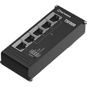 Teltonika TSF000 Industrieller Flat-PoE-Switch ohne Management, 5x LAN Teltonika TSF000 Industrieller Flat-PoE-Switch ohne Management, 5x LAN