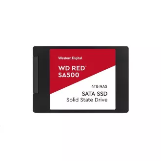 WD RED 3D NAND SSD WDS400T2R0A 4TB SATA/600, (R:560, W:530MB/s), 2,5"