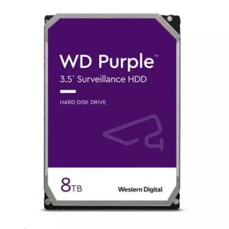 WD PURPLE WD85PURZ 8TB SATA/600 256MB Cache, geräuscharm, CMR WD PURPLE WD85PURZ 8TB SATA/600 256MB Cache, geräuscharm, CMR