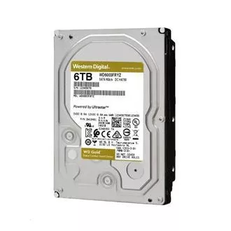 WD GOLD WD6004FRYZ 6TB SATA/6Gb/s 256MB Cache 7200rpm, CMR, Enterprise