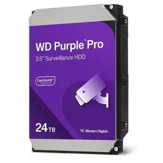 WD PURPLE PRO WD241PURP 24TB, SATA III 3,5", 512MB 7200RPM, 287MB/s, CMR WD PURPLE PRO WD241PURP 24TB, SATA III 3,5", 512MB 7200RPM, 287MB/s, CMR