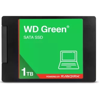 WD GREEN 3D NAND SSD WDS100T5G0A 1TB, SATA III 6Gb/s, 545MB/s, 2,5"