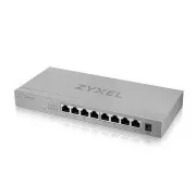 Zyxel XMG-108HP 8 Ports 2.5G   1 SFP , 8 Ports 100W gesamt PoE   Desktop MultiGig unmanaged Switch