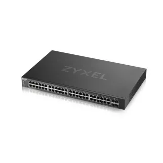Zyxel XGS1935-52, 52 Port Lite-L3 Smart Managed Switch, 48x Gigabit-Kupfer und 4x 10G SFP , Hybrid-Modus, Standalone oder N Zyxel XGS1935-52, 52 Port Lite-L3 Smart Managed Switch, 48x Gigabit-Kupfer und 4x 10G SFP , Hybrid-Modus, Standalone oder N