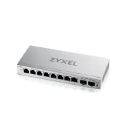 Zyxel GS1200-10 v3, 8-Port-Gigabit, 2 x SFP, webbasiert verwaltbarer Desktop-Switch