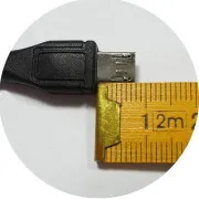 Kabel micro USB 2.0, A-B 1,8m mit längerem Stecker
