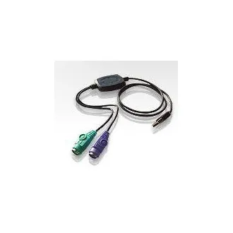 ATEN USB auf 2xPS/2 Konverter, Taste Maus, kabelgebunden ATEN USB auf 2xPS/2 Konverter, Taste Maus, kabelgebunden