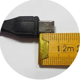 Kabel micro USB 2.0, A-B 1,8m mit längerem Stecker Kabel micro USB 2.0, A-B 1,8m mit längerem Stecker