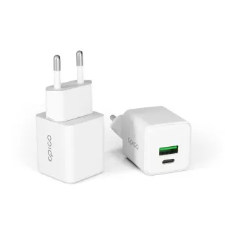 Epico UltraBoost GaN 20W Power Adapter EA20 - Weiß Epico UltraBoost GaN 20W Power Adapter EA20 - Weiß