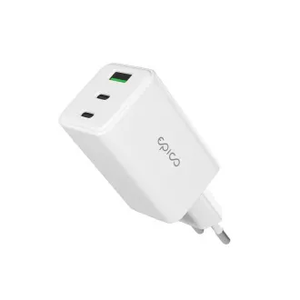 Epico UltraBoost GaN 65W Power Adapter EA65 - Weiß Epico UltraBoost GaN 65W Power Adapter EA65 - Weiß