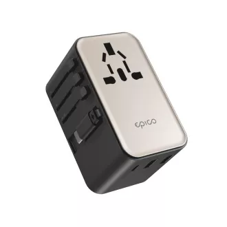 Epico UltraBoost GaN 70W Reiseadapter EU70 Epico UltraBoost GaN 70W Reiseadapter EU70