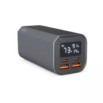 Epico Alu Power Bank PD 100W - 20 000mAh - grau Epico Alu Power Bank PD 100W - 20 000mAh - grau