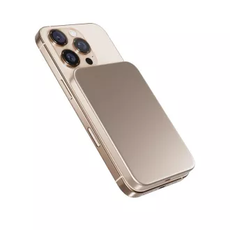 Epico Qi2 5000mAh Alu Mag  PowerBank EM51 - rosa