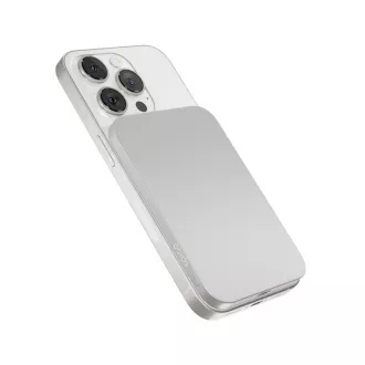 Epico 3000mAh Alu Mag  PowerBank EM31 - silber