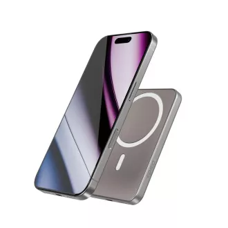 Epico 5000mAh Alu Mag  Powerbank EM45 - titanfarben