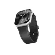 Epico Uhrenarmband Leder 38/40/41/42 - schwarz