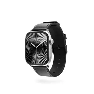 Epico Uhrenarmband Leder 38/40/41/42 - schwarz Epico Uhrenarmband Leder 38/40/41/42 - schwarz