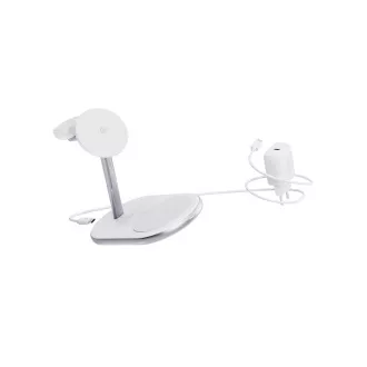 Epico Qi2 3in1 Mag Ladeständer EX60 - Weiß Epico Qi2 3in1 Mag Ladeständer EX60 - Weiß