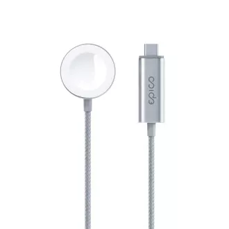 Epico USB-C Ladegerät Apple Watch 1.2m - silber Epico USB-C Ladegerät Apple Watch 1.2m - silber