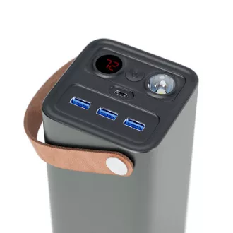 Epico Multifunktionale Alu-Powerbank - 46200mAh
