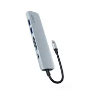 Epico 6in1 Aluminium USB-C 8K Hub - blau