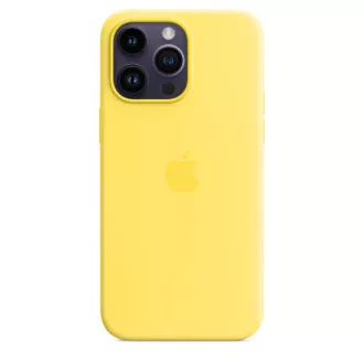 iPhone 14 Pro Max Silikonhülle mit MS - C.Gelb