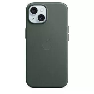 iPhone 15  FineWoven Tasche mit MS - Evergreen