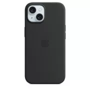 iPhone 15 Silikonhülle mit MagSafe - Schwarz