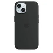 iPhone 15   Silikonhülle mit MagSafe - Schwarz